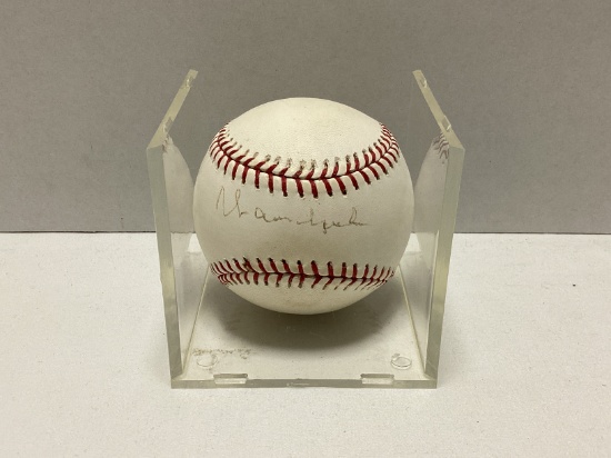Warren Spahn Signed Baseball