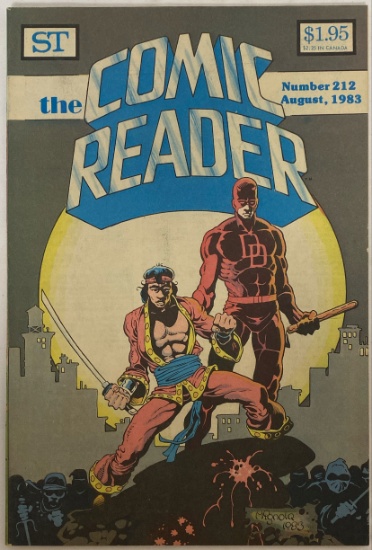 The Comic Reader 212 Comic Book