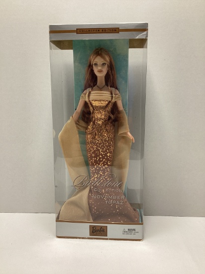 November Topaz Birthstone Barbie Doll