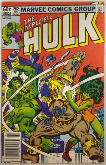 The Incredible Hulk 282 Marvel Comic Book