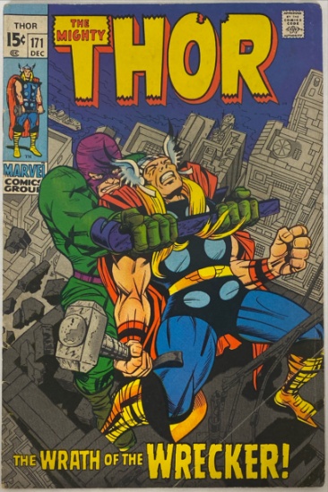 The Mighty Thor 171 Marvel Comic Book