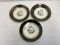 Taylor Smith Taylor Dogwood Pattern Bread Plates and Saucer