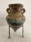 Pottery Vase with Stand