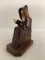 Mexican Carved Wood Priest