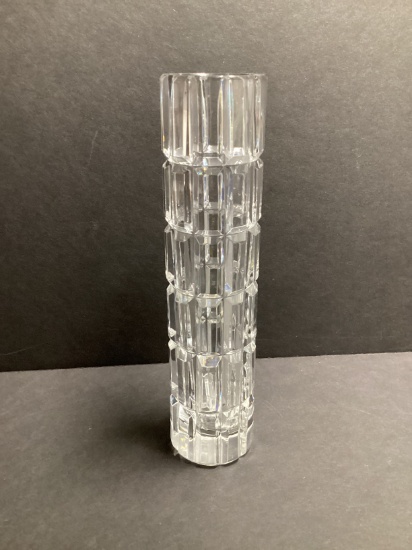 Crystal Cylinder Bud Vase