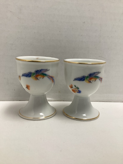 Pair of Thomas Bavaria Egg Coddlers
