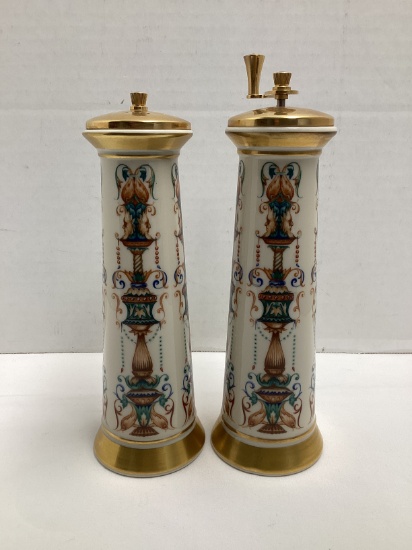 Lenox Lido Tall Salt Shaker and Pepper Mill