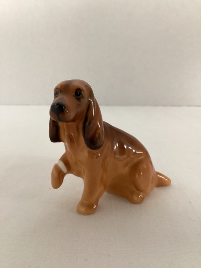 Royal Doulton Cocker Spaniel with Bandaged Leg Figurine
