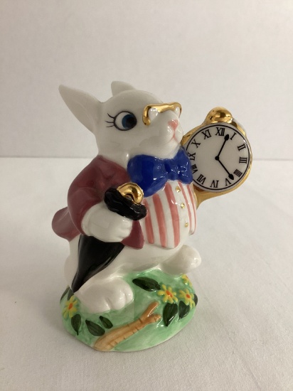 Paul Cardew for John Beswick Alice in Wonderland Rabbit Figurine