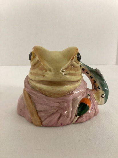 John Beswick Beatrix Potter Jeremy Fisher Character Jug