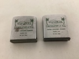 Two Zippo Cooling Corporation of Florida Advertising Tape Measures