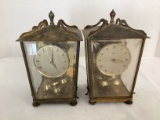 Two Schatz 400 Day Anniversary Clocks