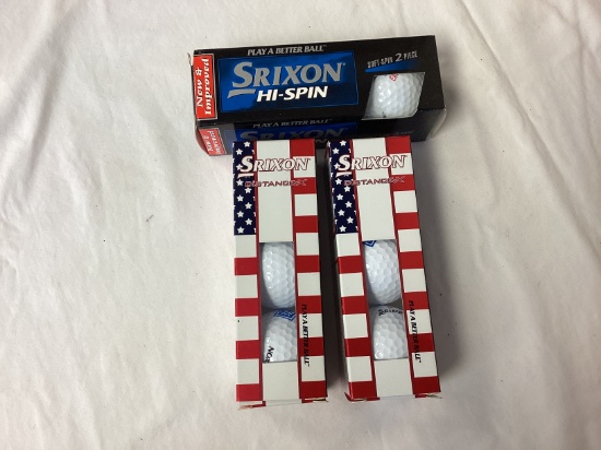 New Srixon Hi-Spin and Distance-X Golf Balls