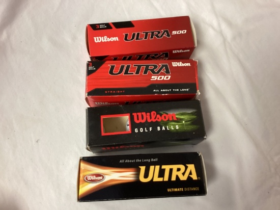 New Wilson Golf Balls