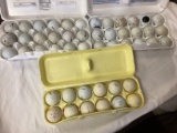 Used Practice Golf Balls