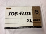 New Top Flite XL Gold Box of 15 Golf Balls