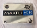 New Maxfli MD 80 Sealed Box of 15 Golf Balls