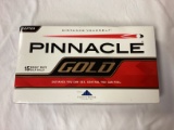 New Pinnacle Gold Box of 15 Golf Balls