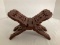 Wood Carved Folding Book Stand