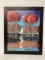 Framed Landscape Print on Board