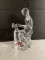 Orrefors Sweden Crystal Cobbler Figurine