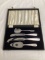 Lodge Sheffield England Serving Utensils in Case
