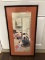 Japanese Geisha Framed and Matted Print