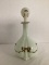 Antique Glass Decanter with Gold Decoration
