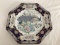 Japanese Peacock Octagon Plate