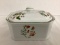 Lourioux Le Faune Fire Proof Porcelain Botanical Pattern Jar