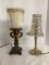 Two Boudoir Lamps