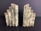 Hand Carved Alabaster Bookends