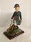 Boy Walking Dog Statue