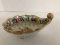 Floral Footed Bowl