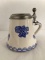 Allgauer Keramik Hand Painted Stein with Metal Lid