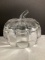 Shannon Crystal Pumpkin Covered Dish