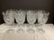 Eight Glass Water Goblets