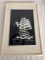 Shadowbox Framed Mixed Media Ship Sculpture