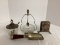 Condiment Jar, Scoop, Napkin Holder, Jelly Bowl on Stand with Spoon