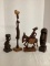 Carved African Figures