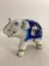 Hand Painted Ceramic Elephant Figure