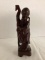 Hand Carved Wood Shou Lao Statue