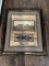 European Villa and Ornamental Piece Framed Artwork