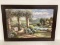 Framed Textured Garden Print Board by B. Brown