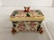 Antique Trinket Box with Cherubs