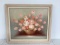 Floral Oil on Canvas Signed C. Perry