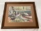 Wood Ducks Framed and Matted Print