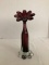 Murano Art Glass Bud Vase with Sticker