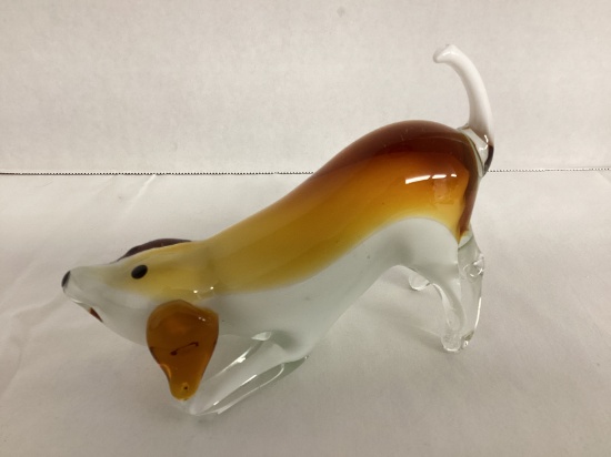 Art Glass Dog