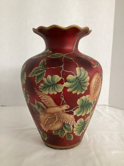 A&B Honda Group Birds and Fruit Vase